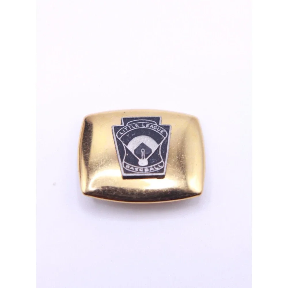 vintage Little League Baseball Lapel/Hat Pin Small Brooch 1.2”